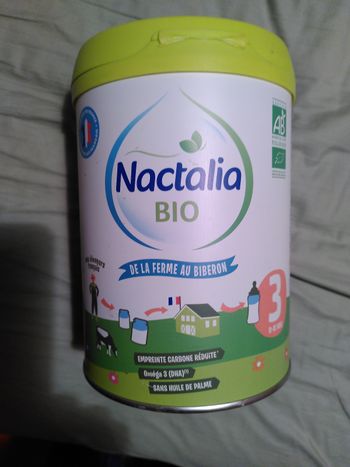Lait infantile bio