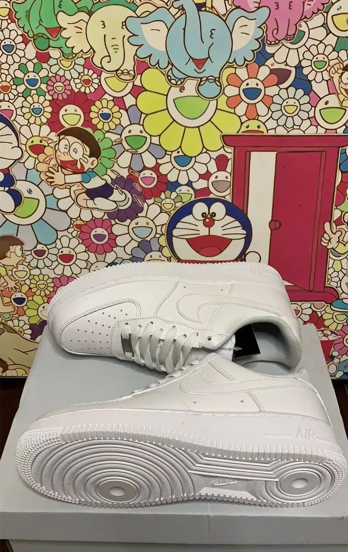 Nike Air Force 1 Low '07 White 38.5 - photo numéro 5