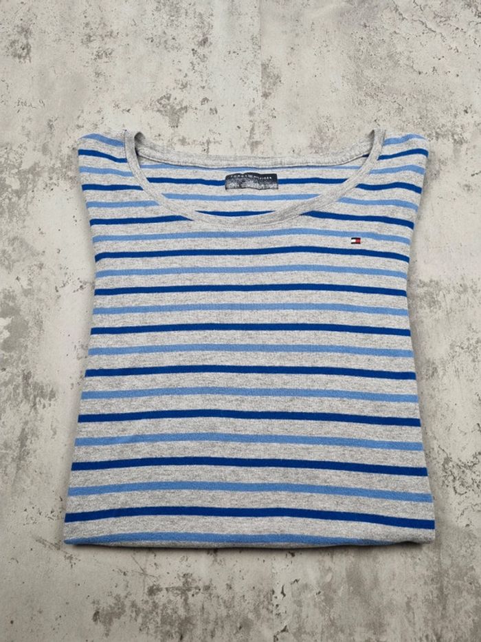Sweat rayé Tommy Hilfiger – Taille S/36 Femmes - photo numéro 2