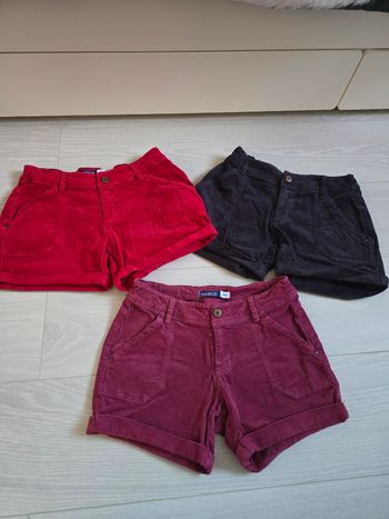 Short hiver okaidi 12 ans fille comme neuf