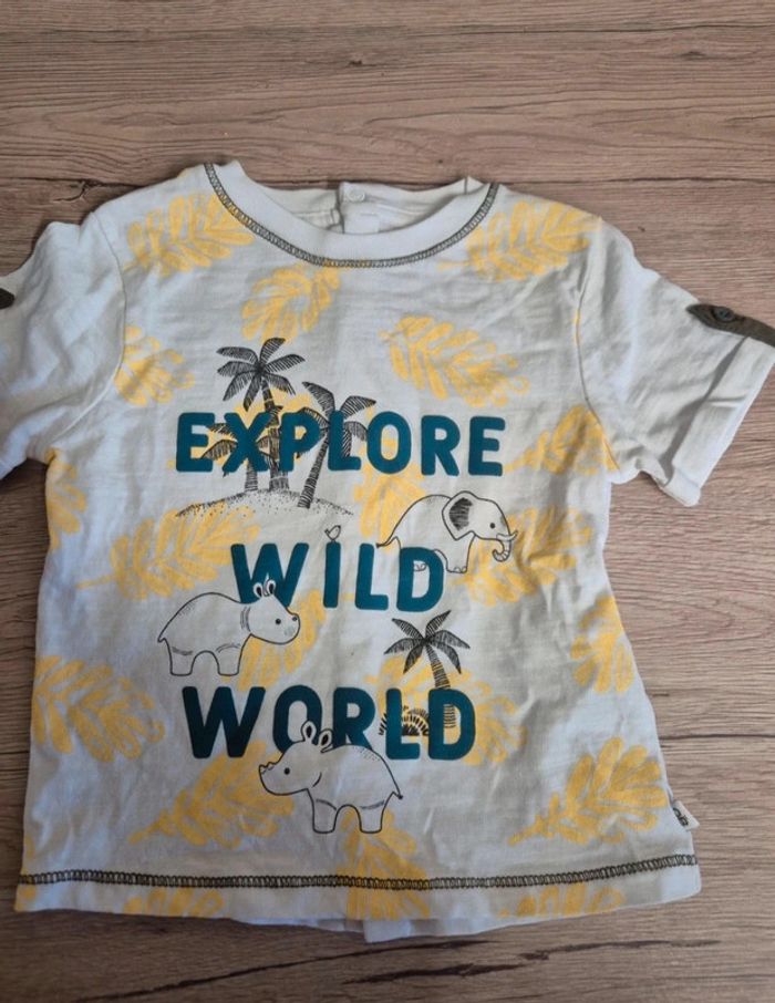 T-shirt taille 6 mois Obaibi - photo numéro 2