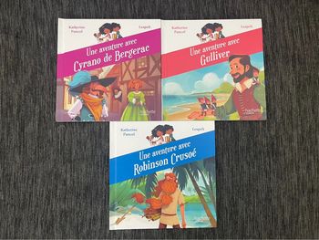 Lot de 3 livres Une aventure avec - Hachette jeunesse
