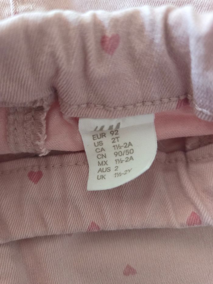 Pantalon rose H&M 92 - photo numéro 6