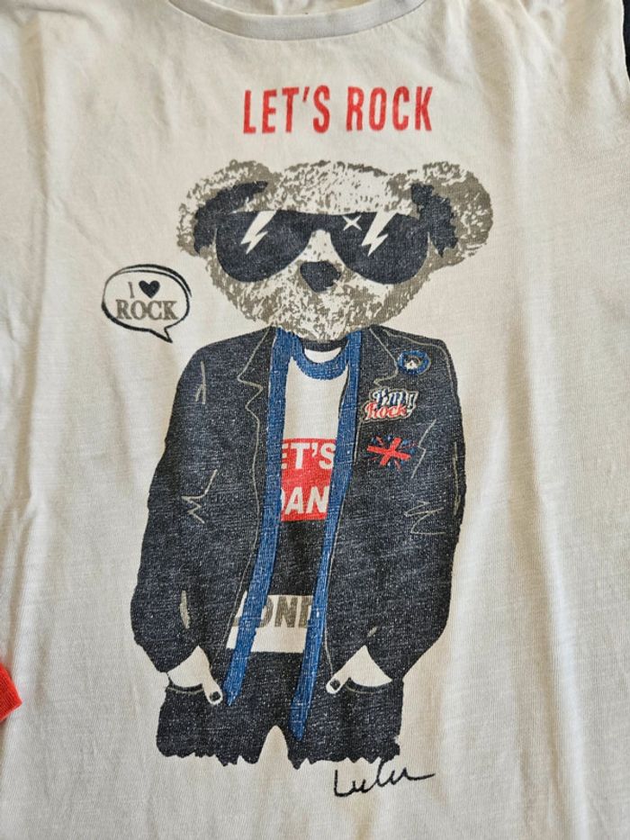 Tee-shirt lulu castagnette 8 ans - photo numéro 2