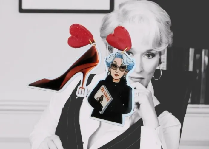Le diable s'habille en Prada - boucles d'oreilles