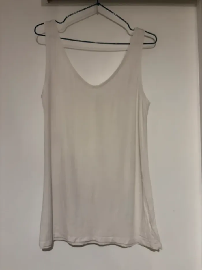 Débardeur col V Camaïeu taille 38 - M - photo numéro 5