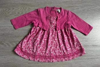 Robe florale fille 1-3 mois