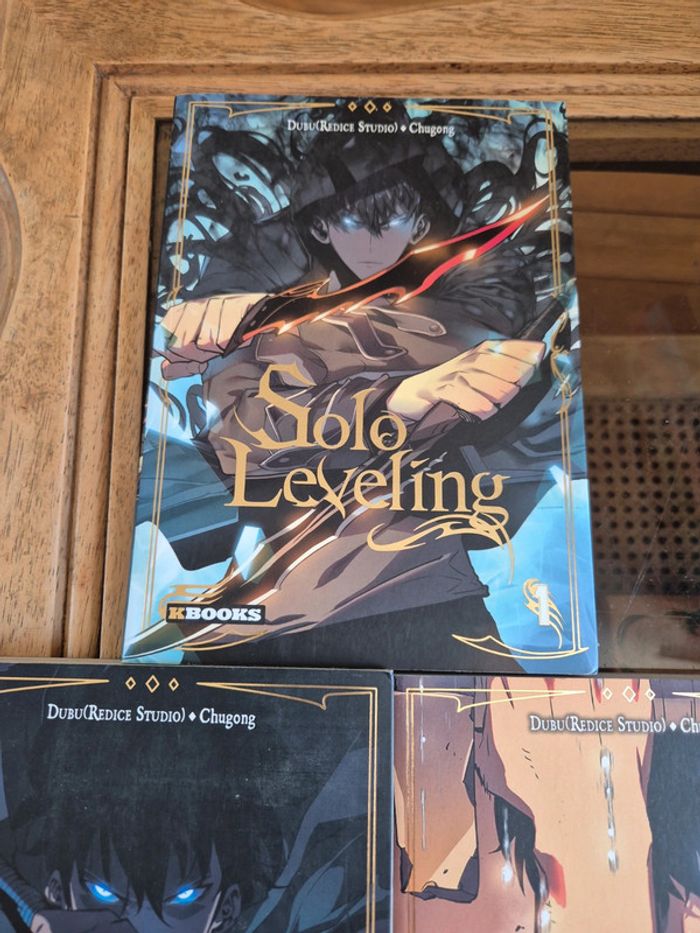 3 tomes du manga Solo Leveling de Dubu et Chugong - photo numéro 2