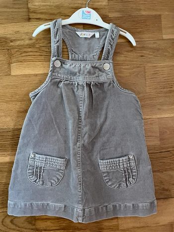 Robe velours fille 3 ans