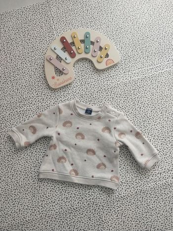 Sweat bébé Kiabi – 3 mois