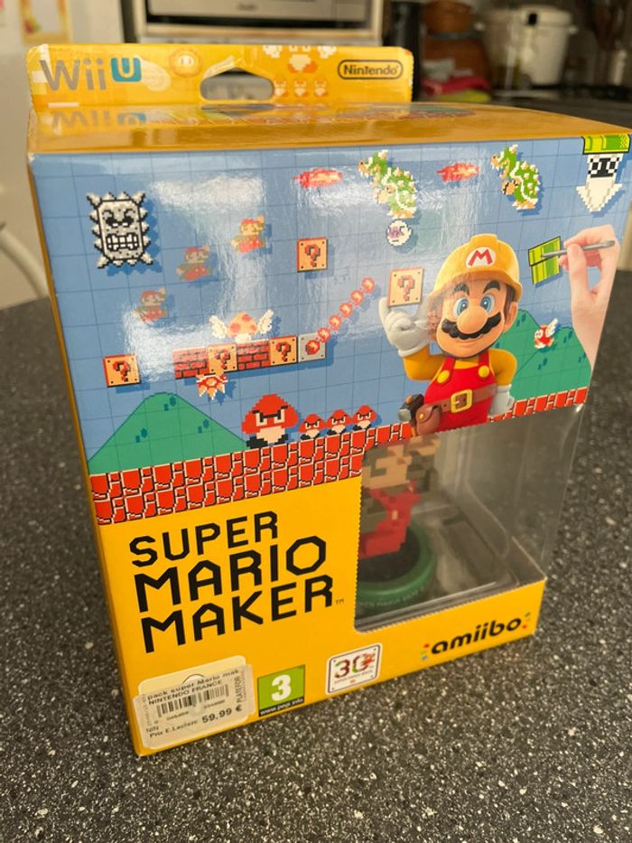 Super Mario Maker Wii U collector