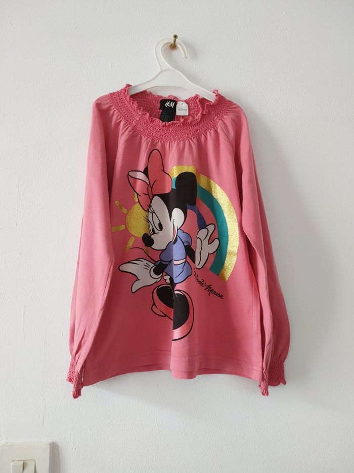 Tee-shirt Minnie 6 ans H&M Disney