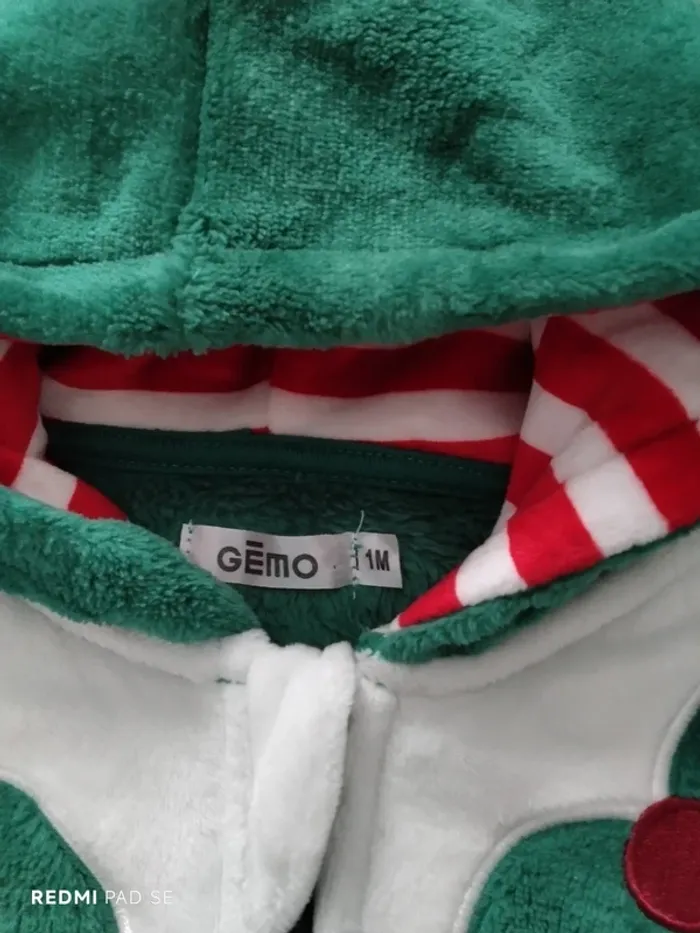 Déguisement bébé Lutin 1 mois - photo numéro 2