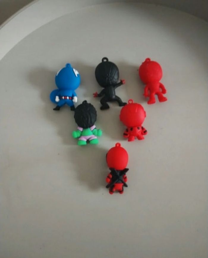 Lot de 6 figurines Avengers - photo numéro 3