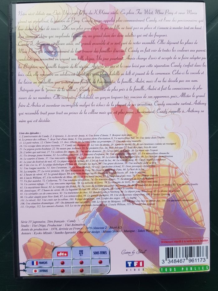 DVD candy coffret Box intégrale 115 épisodes + Film VF - photo numéro 2