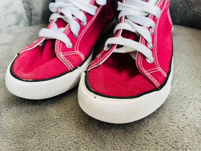 Chaussures baskets montantes  plates été fille style sneakers - photo numéro 3