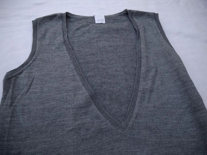 Pull sans manche gris - photo numéro 3