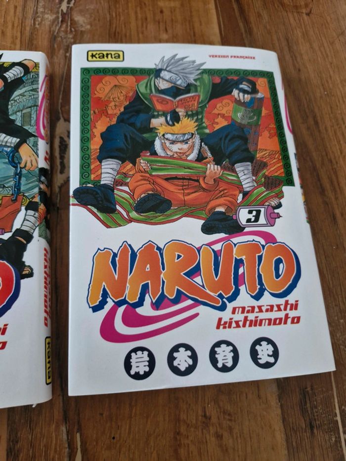 Lot de manga naruto tome 1 - 2 - 3 - photo numéro 5