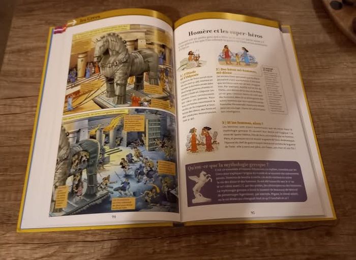 Antiquité et mythologies en Bd, images doc 
Bayard jeunesse - photo numéro 5