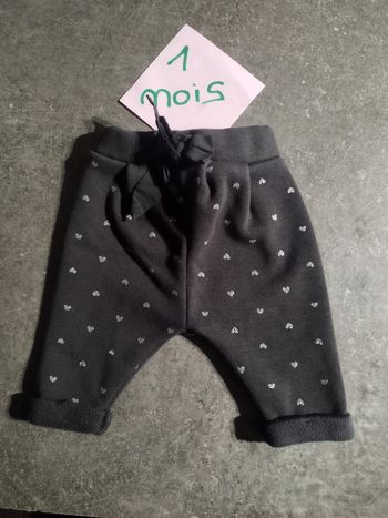 Pantalon fourré 1 mois