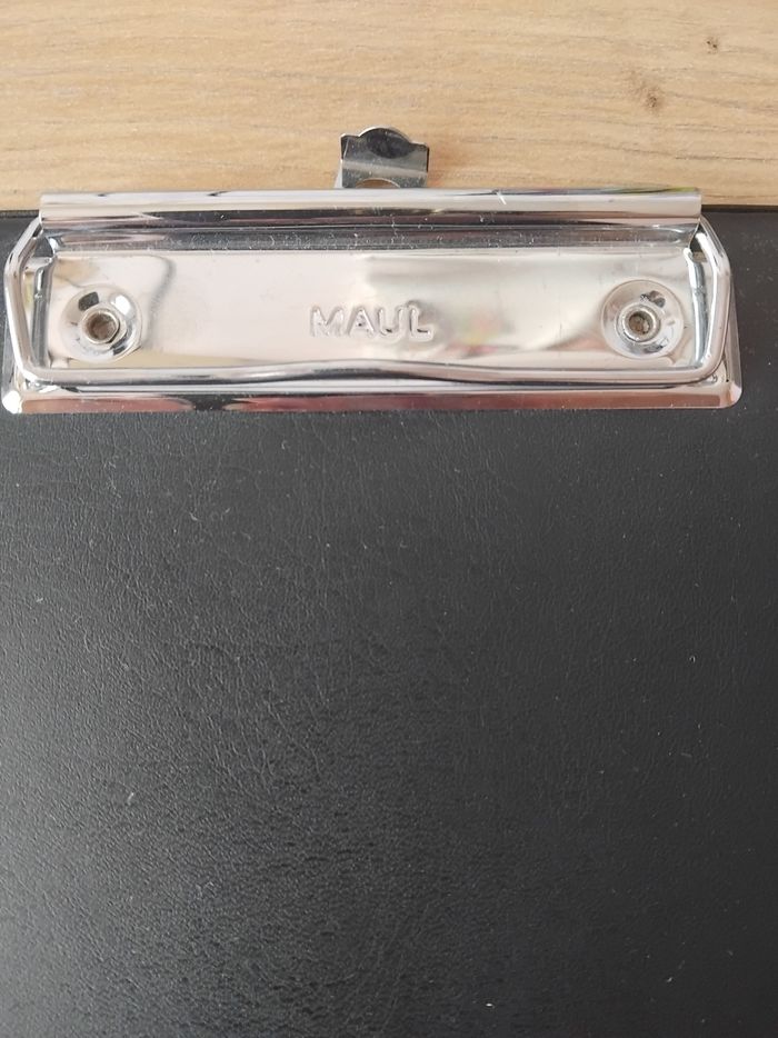 Porte bloc à pince A4 bureau - photo numéro 5