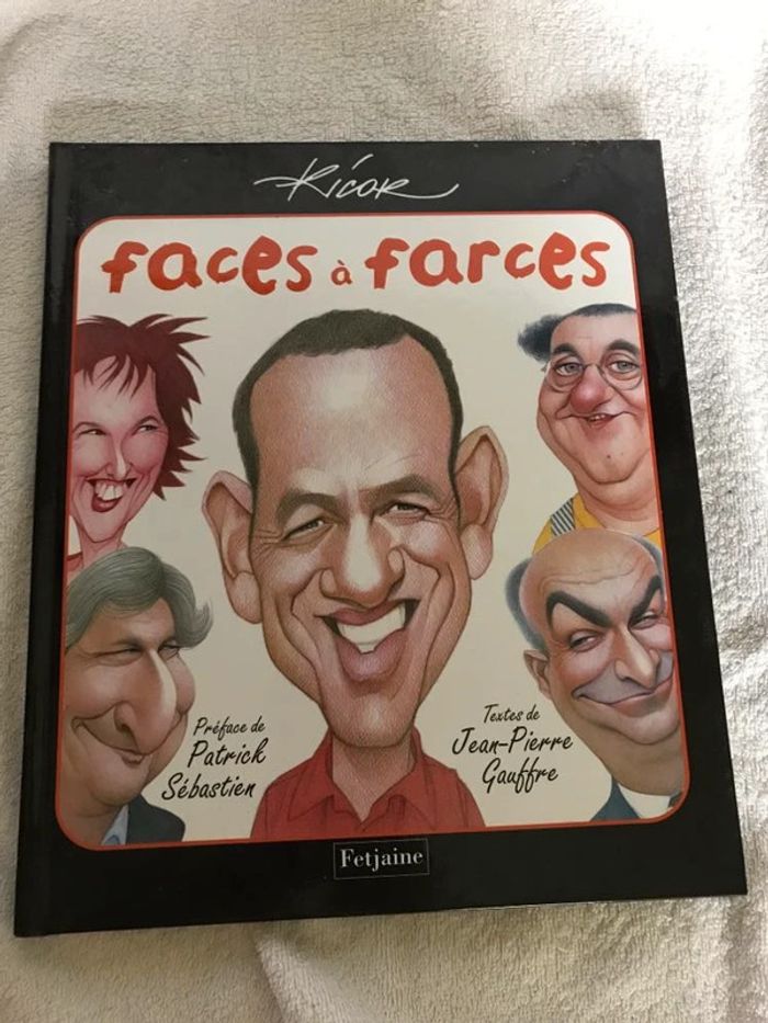 Livre de caricature: Faces à farces