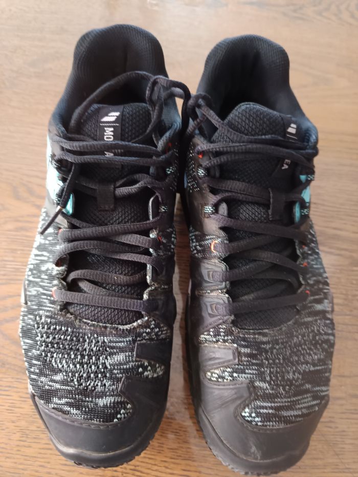 Chaussures Homme Babolat Jet Movea Noir/Bleu clair pour Padel T43