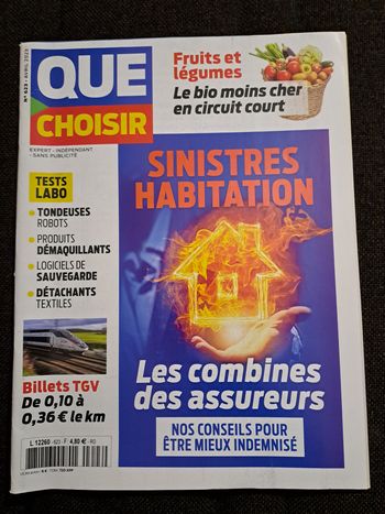 Que choisir Avril 2023