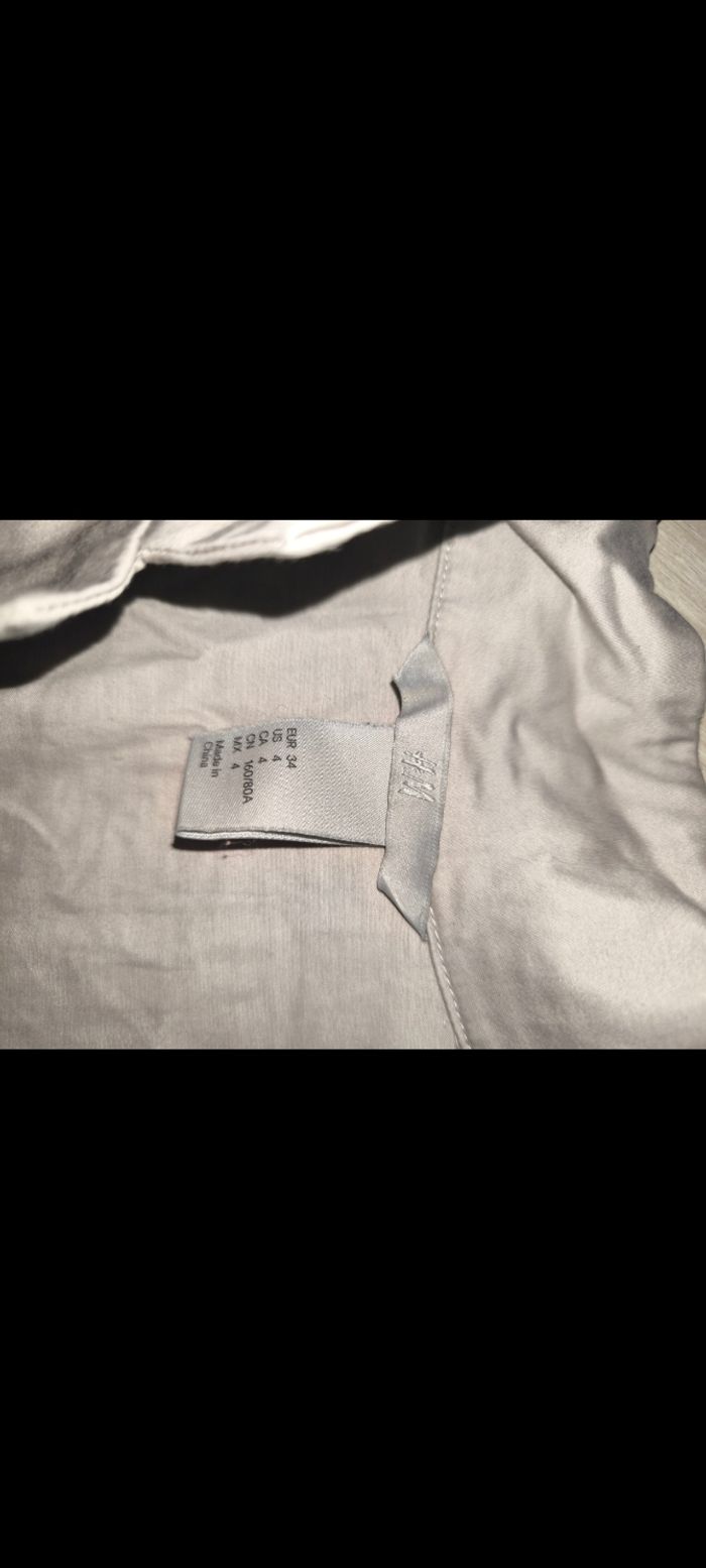 Robe h&M grise taille 34 - photo numéro 2