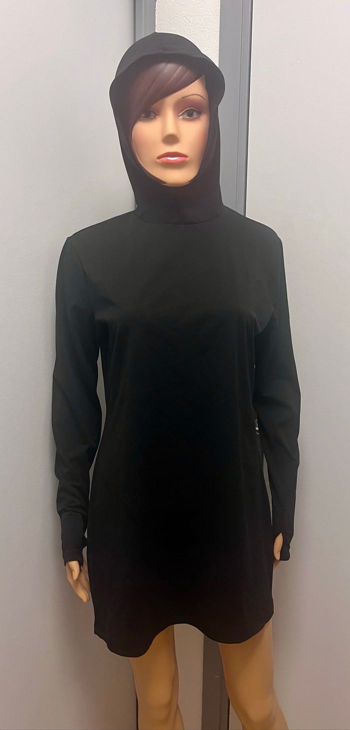 Tunique à capuche noir H&M