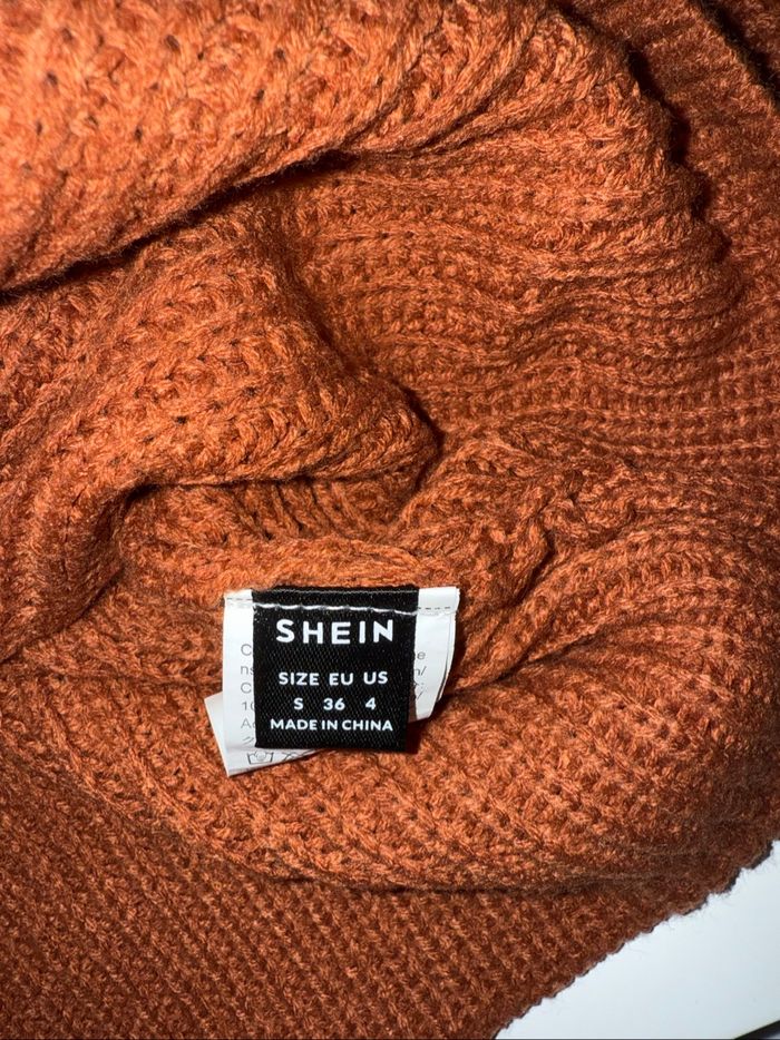 Pull marron col zippé - Taille S - Neuf jamais porté - photo numéro 3
