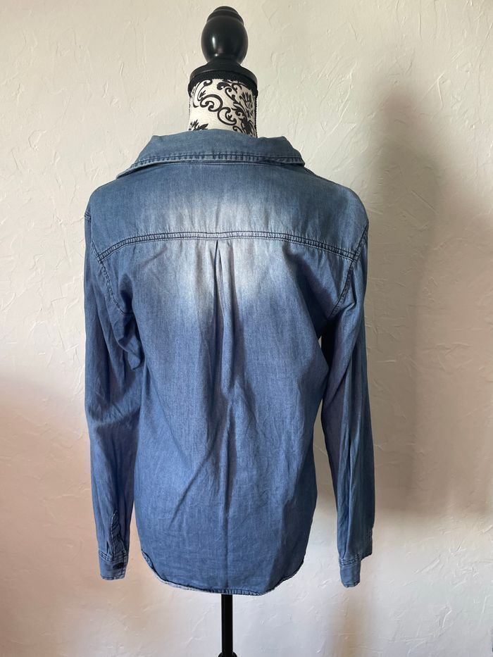 Très jolie chemise 🥰 manches longues coolcat taille 16 ans - photo numéro 3