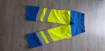 Pantalon de travail fluo à bandes réfléchissantes