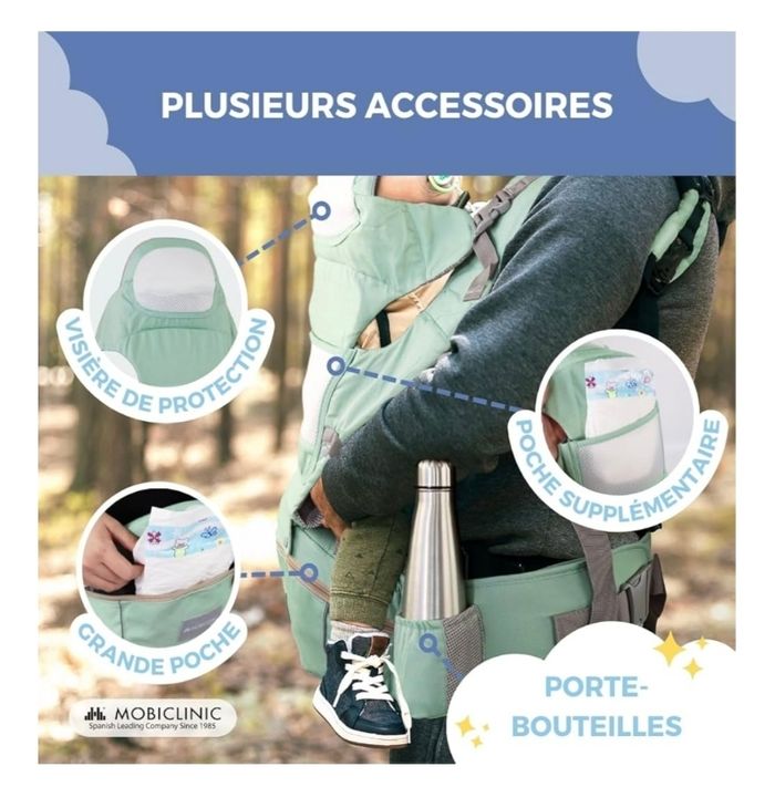Porte bébé/enfant de 0-20 kg - photo numéro 6