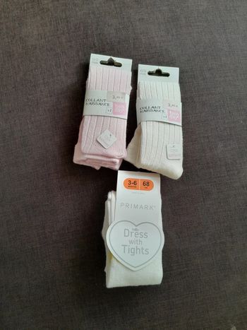 Lot collants 6-9mois
