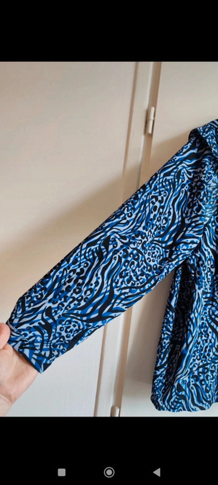 Chemise fluide motifs léopard taille 50 Si belle - photo numéro 3