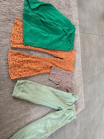 Lot de 4 Legging jogging filles taille 104-116-122