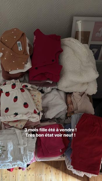 Lot vêtements 3 mois été