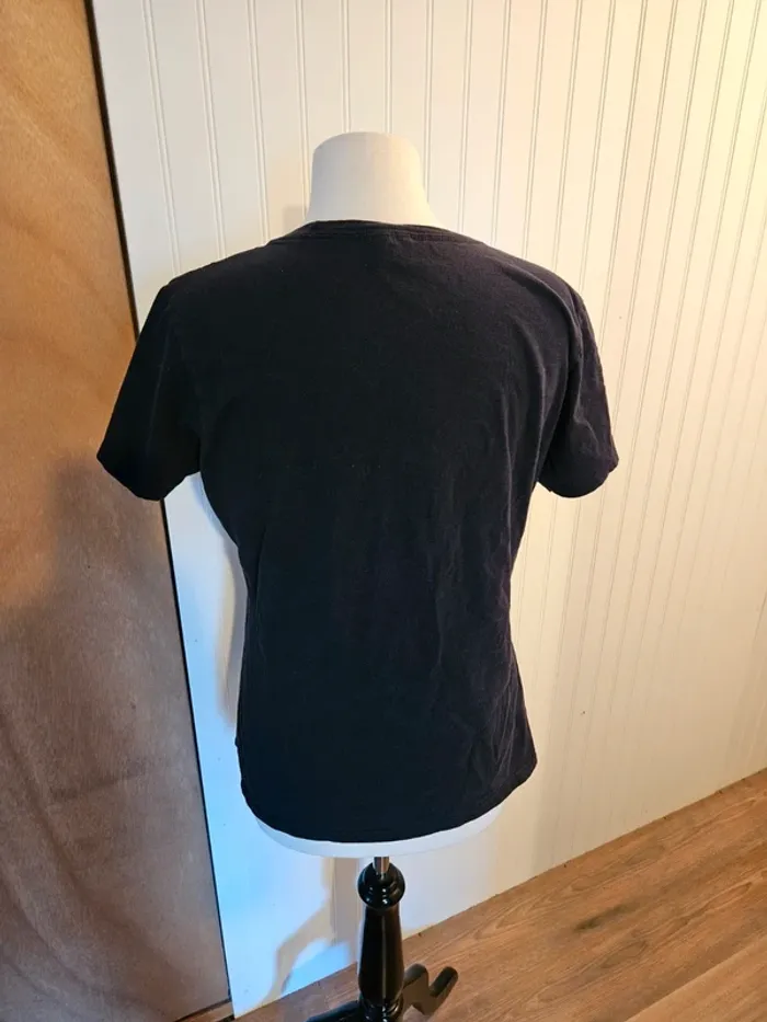 Port & Company black t-shirt - photo numéro 2