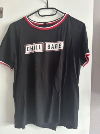 T-shirt noir