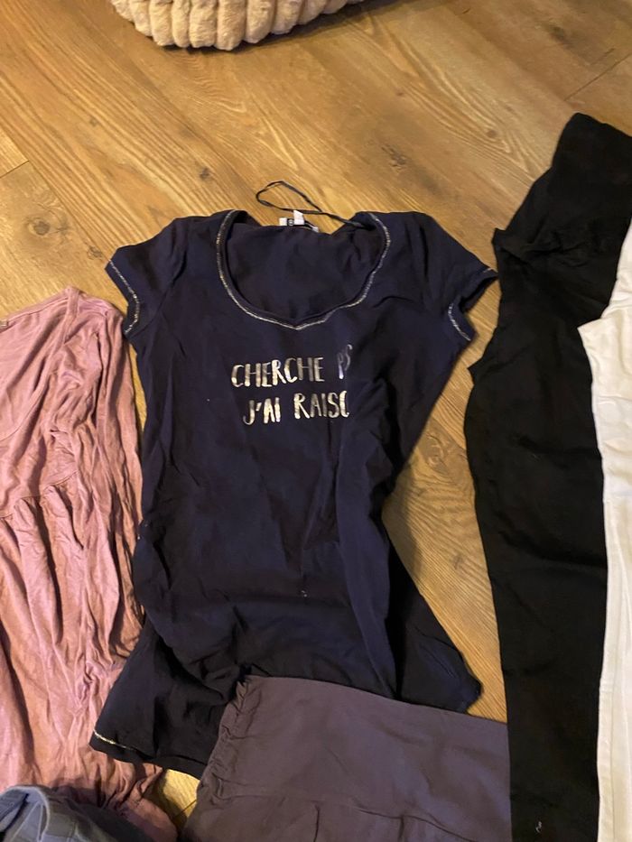 Lot 9 vêtements de grossesse T36 - photo numéro 5
