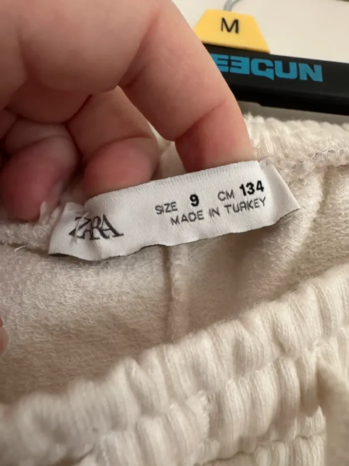 Short Zara 9 ans beige marron - photo numéro 2