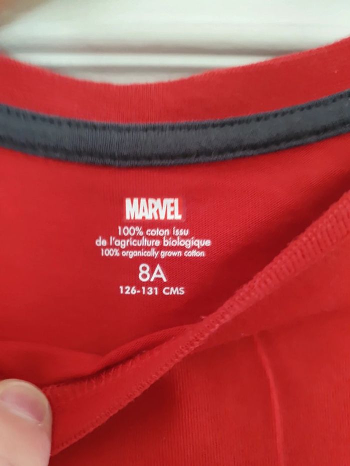Tee-shirt MC 8 ans spiderman - photo numéro 2