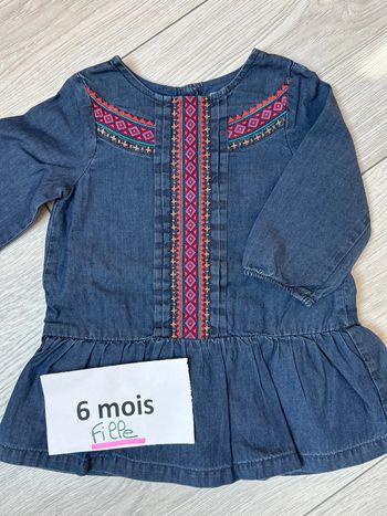 Robe en jeans