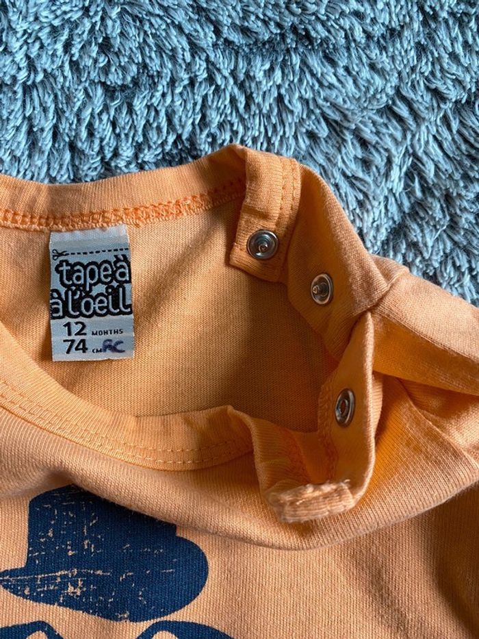 Teeshirt manches longues Tape à l’œil - 12 mois - photo numéro 4