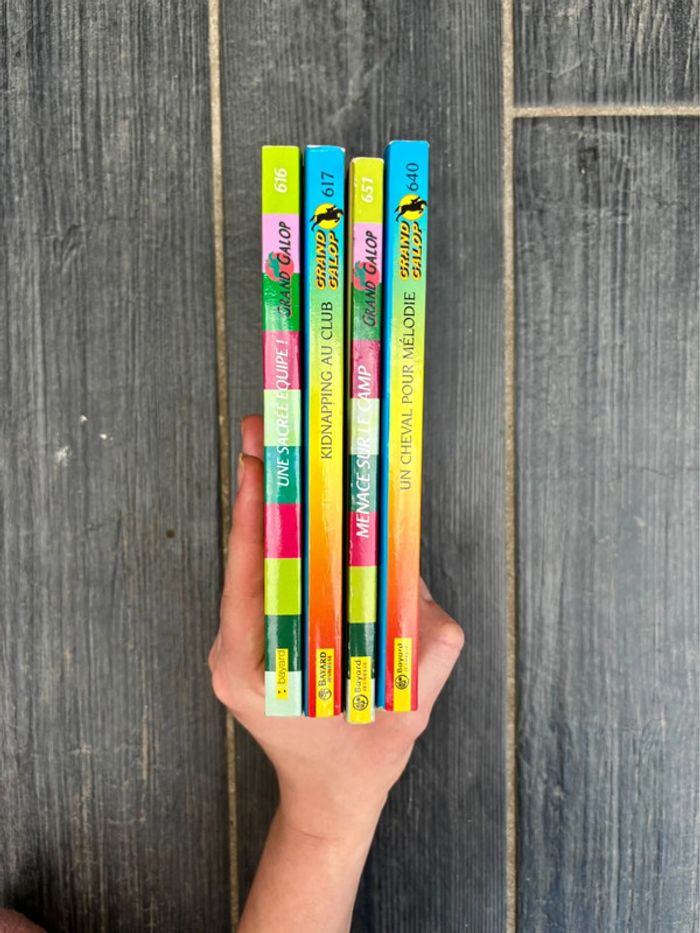 Lot 4 Livres Grand-Galop Vintage pour Enfants - photo numéro 5