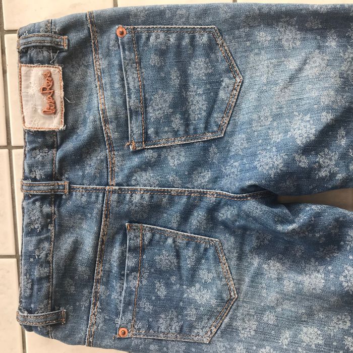 pantalon jeans fille 6 ans lisa rose - photo numéro 4