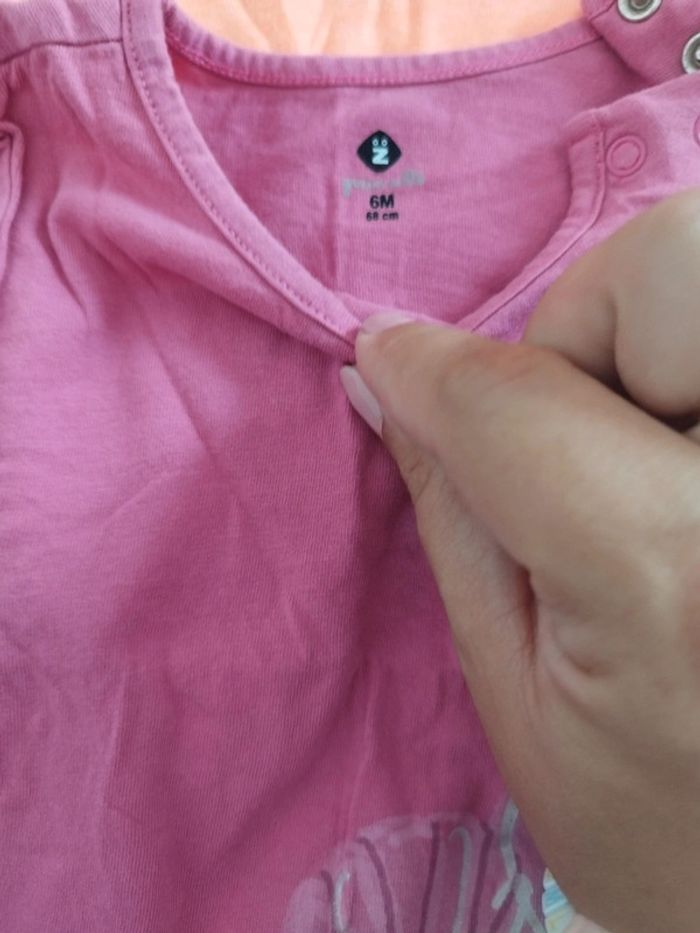 T-shirt fille 6 mois - photo numéro 7