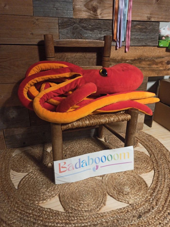 peluche pieuvre poulpe nature planet tbe - photo numéro 4