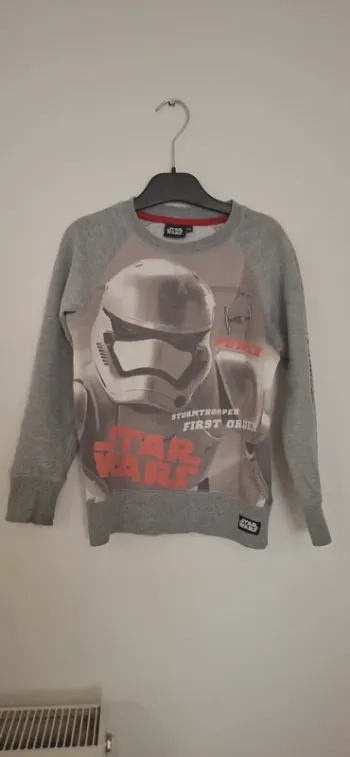 Sweat Star Wars - Stormtrooper First Order (Taille 8 ans)